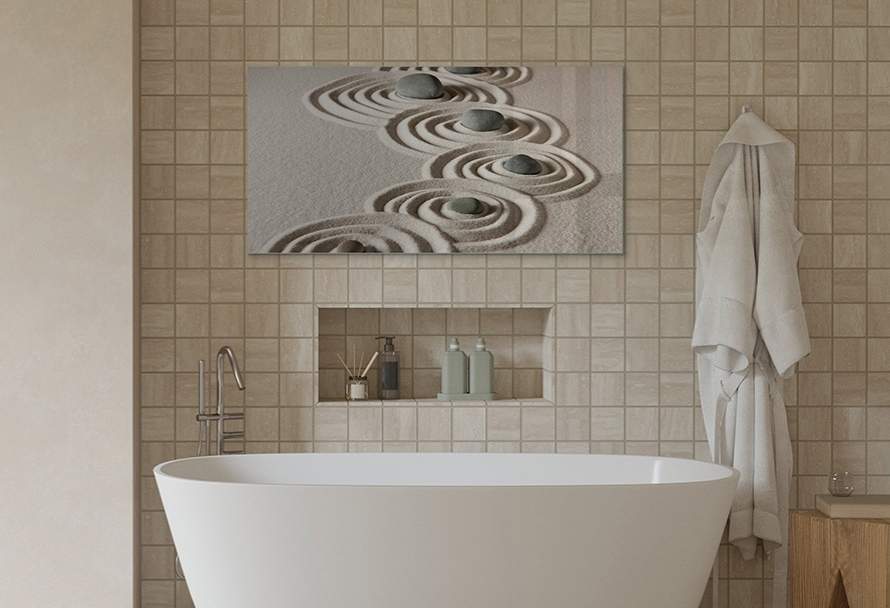 Kúpeľňa v štýle Japandi - harmónia jednoduchosti a prírody vo vašej domácnosti